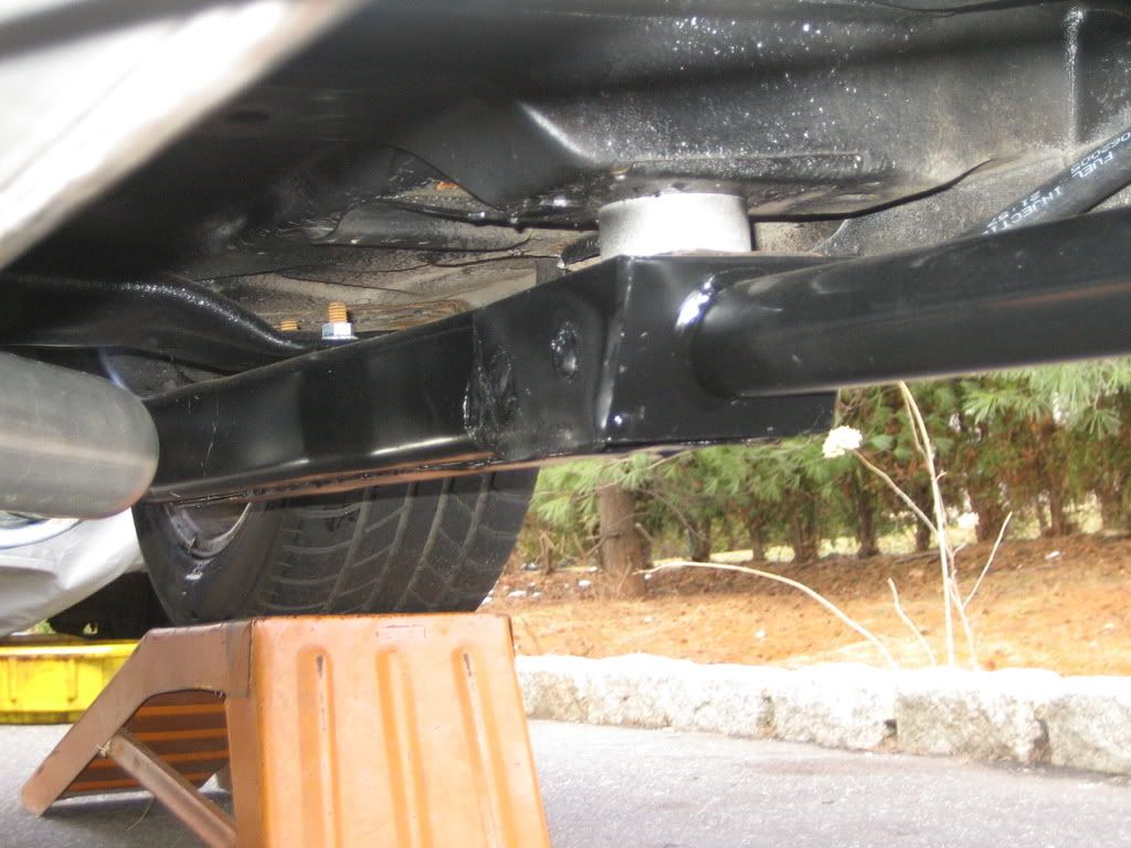Alston subframe connectors installed pics Chevy Nova Forum